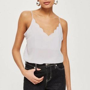 Topshop Scallop Camisole